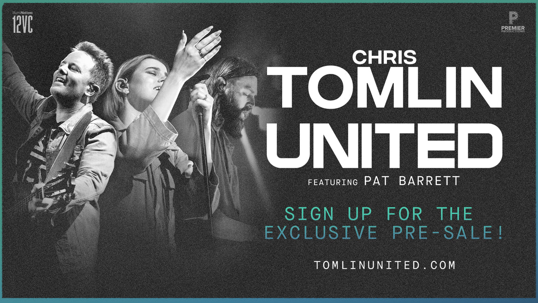 CHRIS TOMLIN & UNITED ANNOUNCE MEGA CO-HEADLINE “TOMLIN UNITED” TOUR