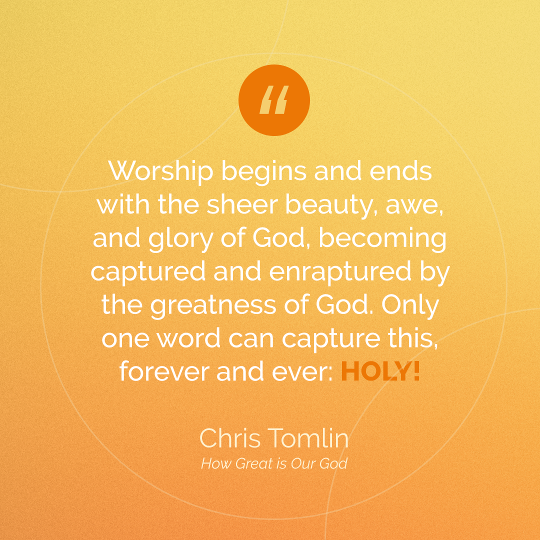 "How Great Is Our God: Living A Worship Led Life In A Me Driven World" Book