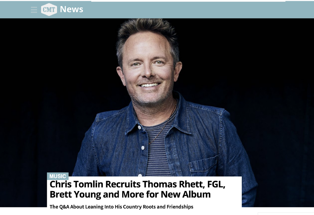 CMT: Chris Tomlin Recruits Thomas Rhett, FGL, Brett Young and More for New Album