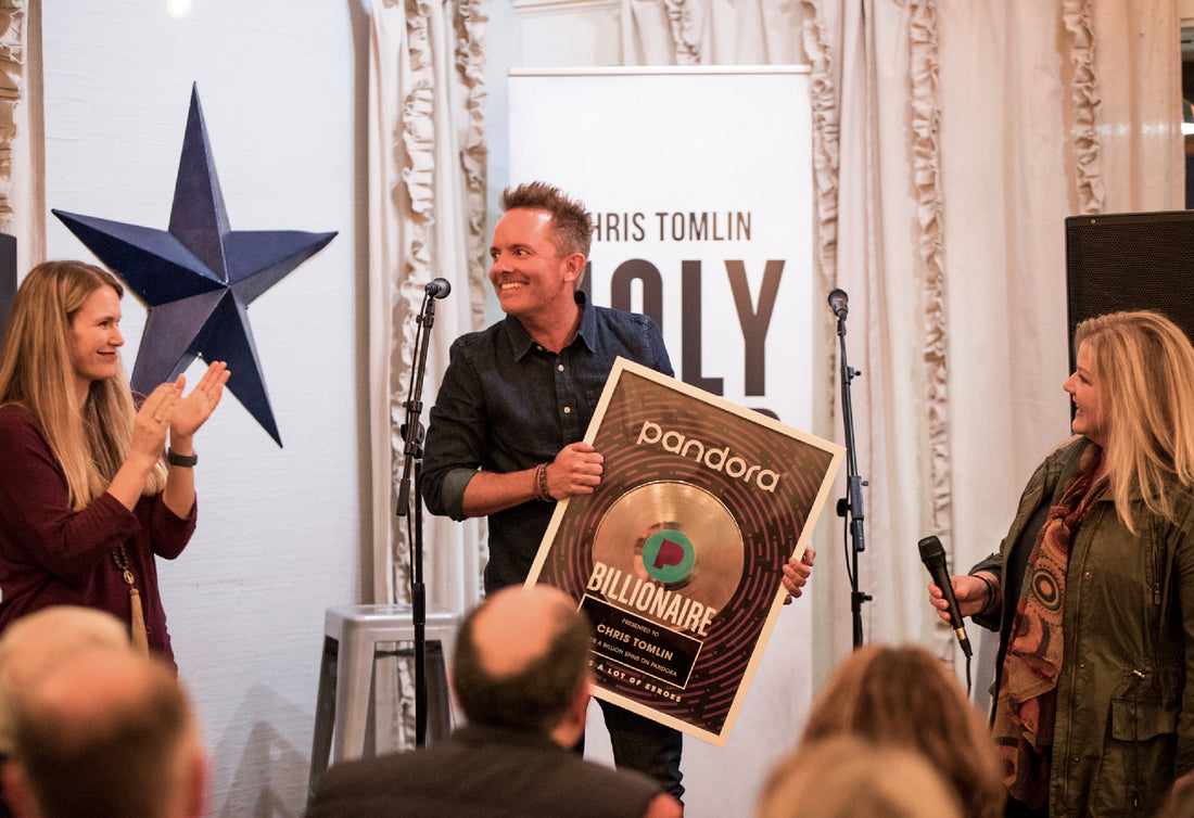 First Christian Artist to be Presented with PANDORA BILLIONAIRE Award
