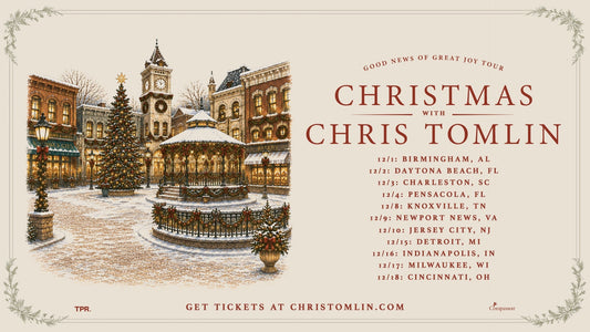CHRIS TOMLIN ANNOUNCES “CHRISTMAS WITH CHRIS TOMLIN: GOOD NEWS OF GREAT JOY TOUR ”
